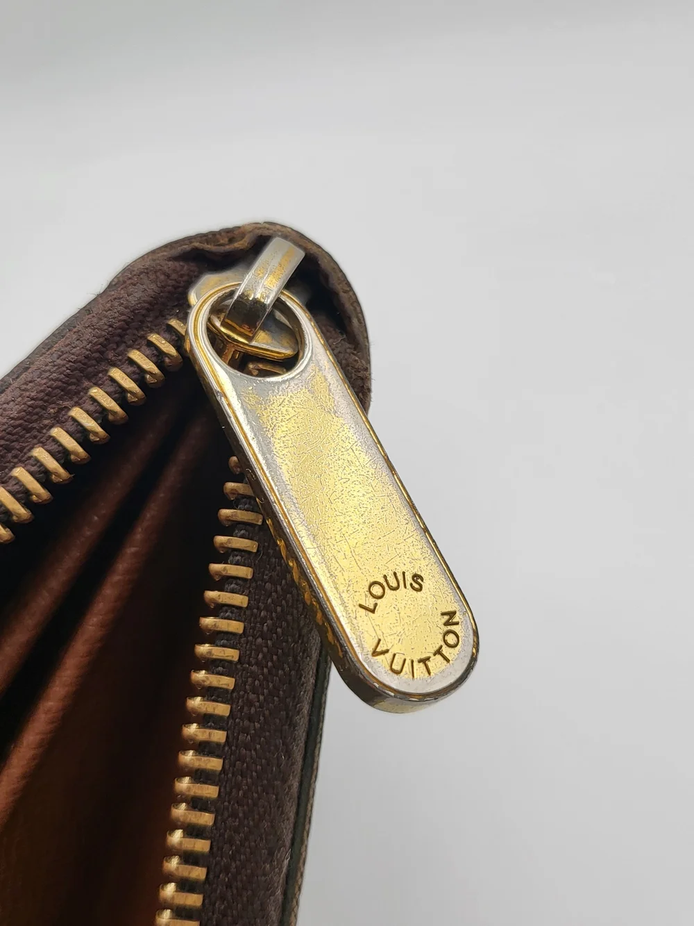 Louis Vuitton Monogram Long Zip Wallet, Authentic...